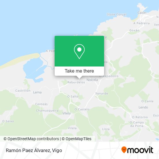 Ramón Paez Álvarez map