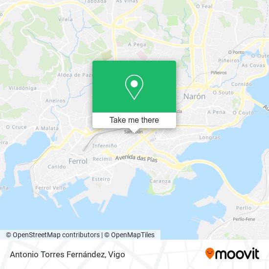Antonio Torres Fernández map