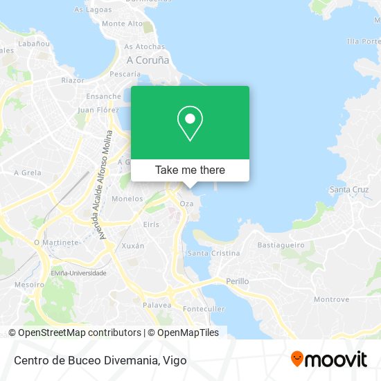 Centro de Buceo Divemania map