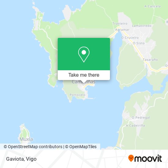 Gaviota map