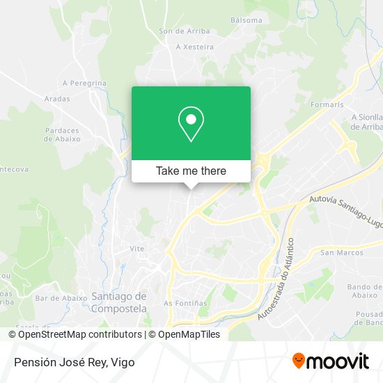 Pensión José Rey map