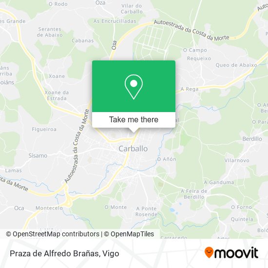 Praza de Alfredo Brañas map