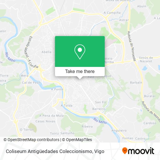 Coliseum Antigüedades Coleccionismo map