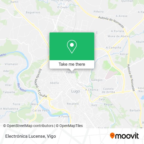 Electrónica Lucense map