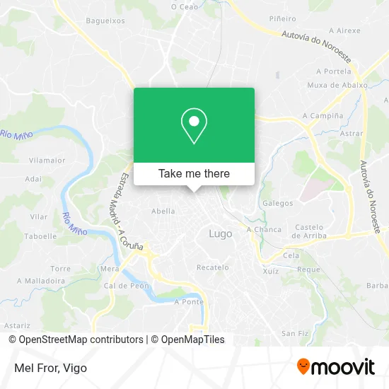 Mel Fror map