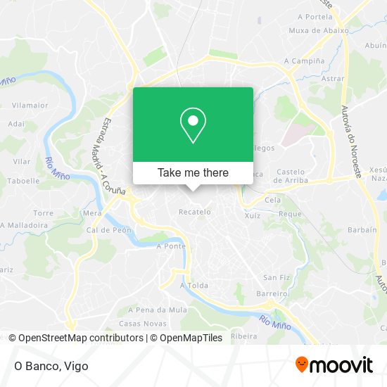 O Banco map