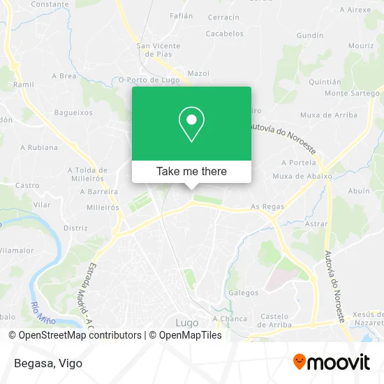 Begasa map