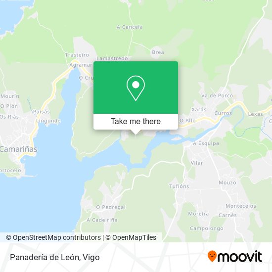 Panadería de León map