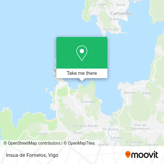 Insua de Fornelos map