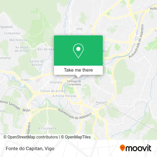 Fonte do Capitan map