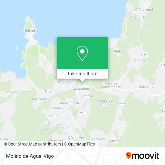 Molino de Agua map