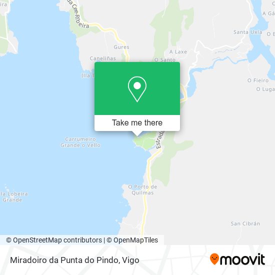 Miradoiro da Punta do Pindo map