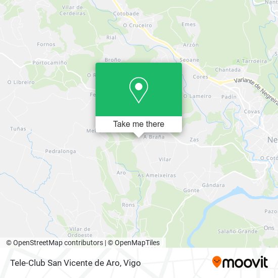 Tele-Club San Vicente de Aro map