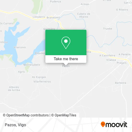 Pazos map
