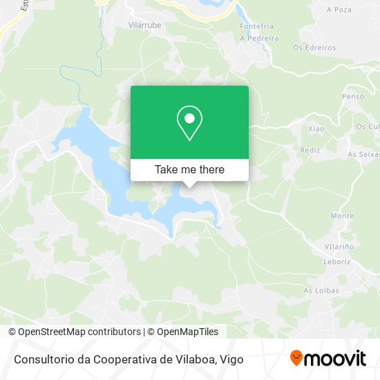 Consultorio da Cooperativa de Vilaboa map