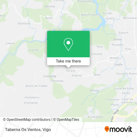 Taberna Os Ventos map