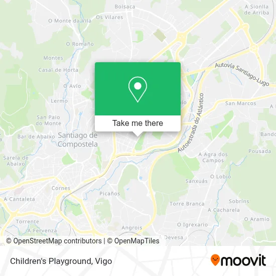 Parque Infantil map