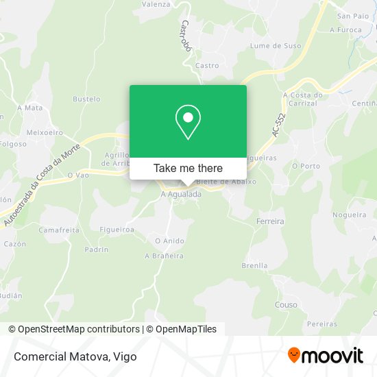 Comercial Matova map