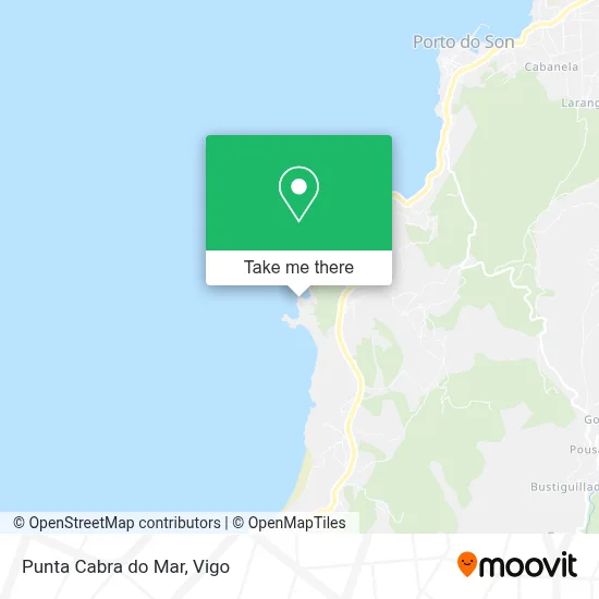 Punta Cabra do Mar map