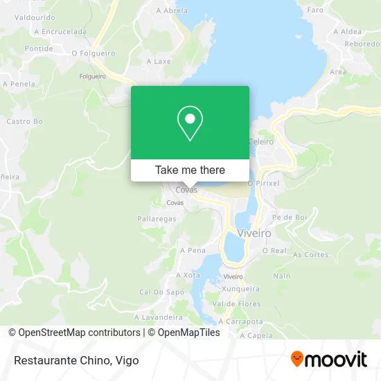 mapa Restaurante Chino