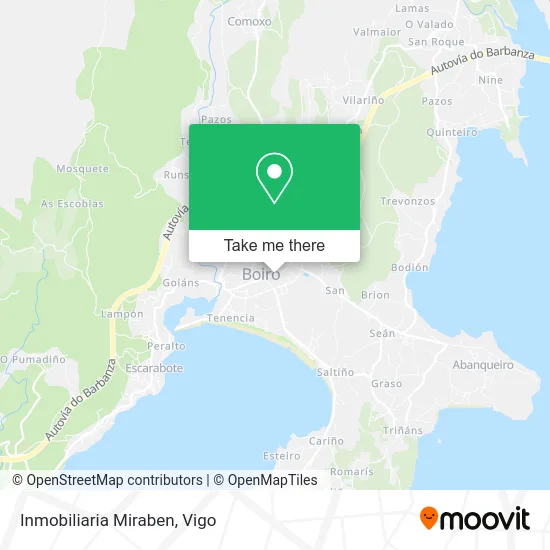 mapa Inmobiliaria Miraben