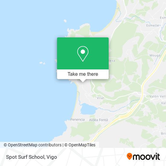 Spot Surf School map