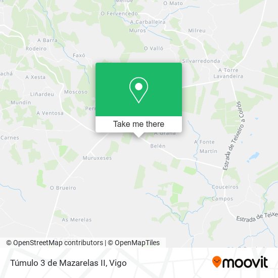Túmulo 3 de Mazarelas II map