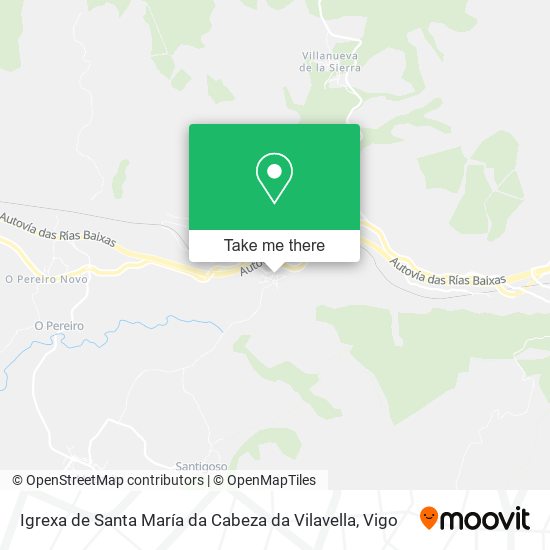 Igrexa de Santa María da Cabeza da Vilavella map