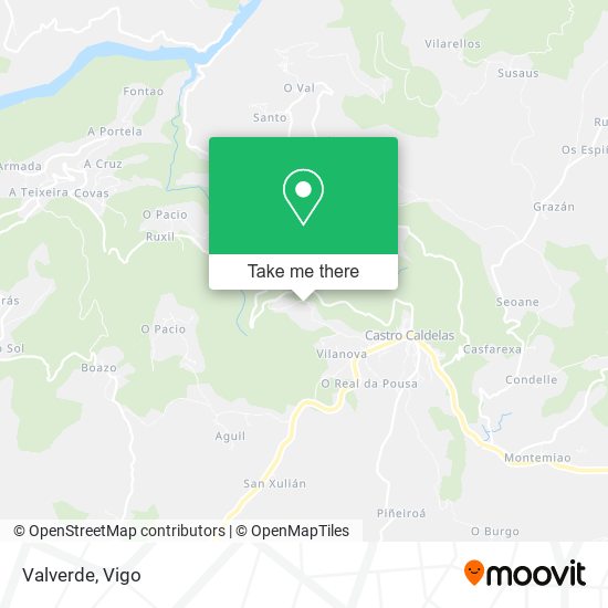 mapa Valverde