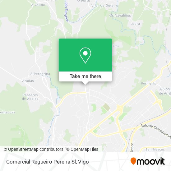 Comercial Regueiro Pereira Sl map