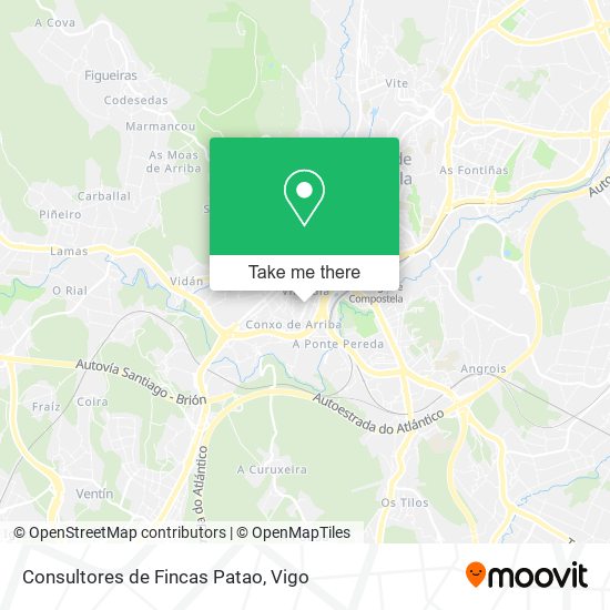 Consultores de Fincas Patao map