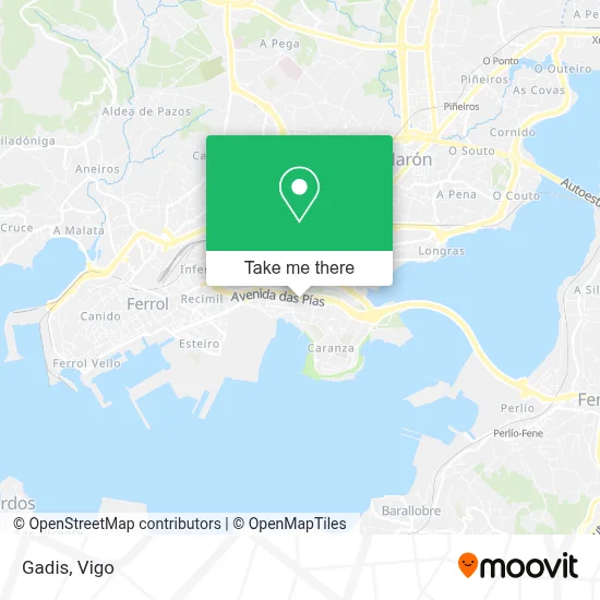 Gadis map
