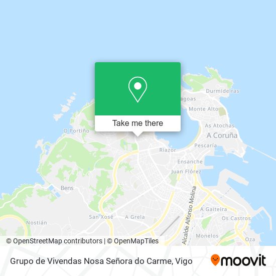 Grupo de Vivendas Nosa Señora do Carme map