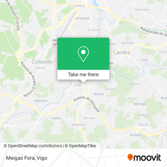 Meigas Fora map