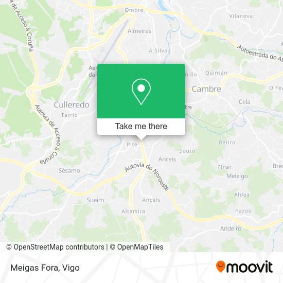 Meigas Fora map