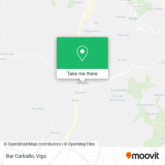 Bar Carballo map