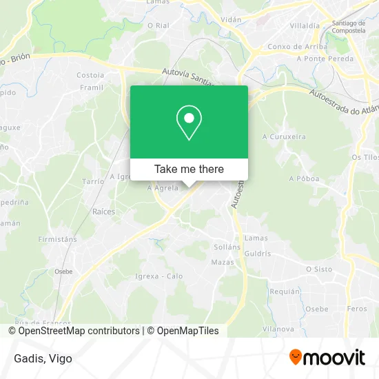 Gadis map
