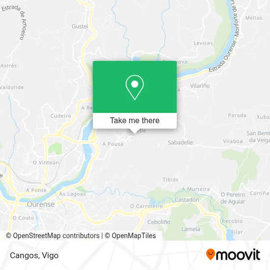 Cangos map