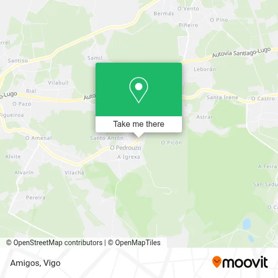Amigos map