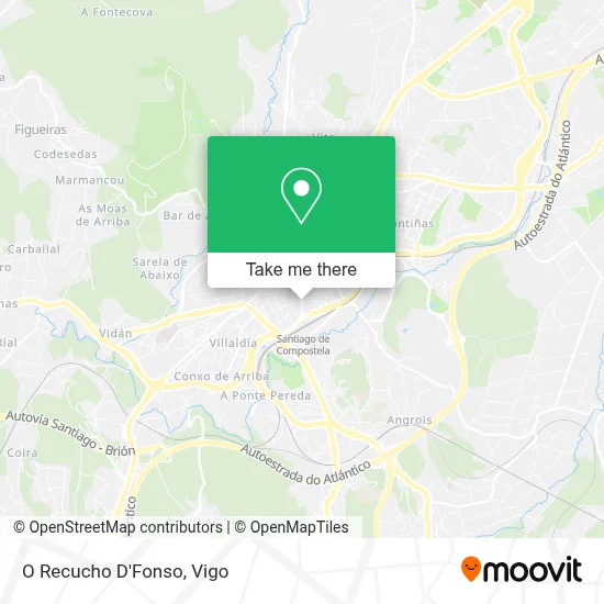 O Recucho D'Fonso map