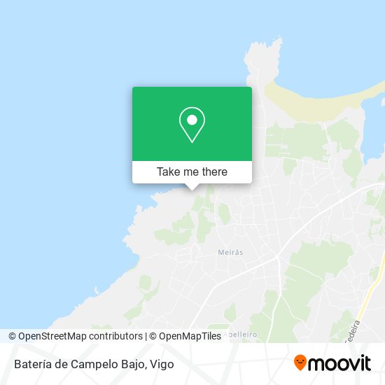 Batería de Campelo Bajo map