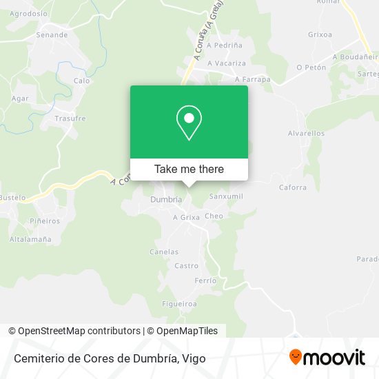 Cemiterio de Cores de Dumbría map