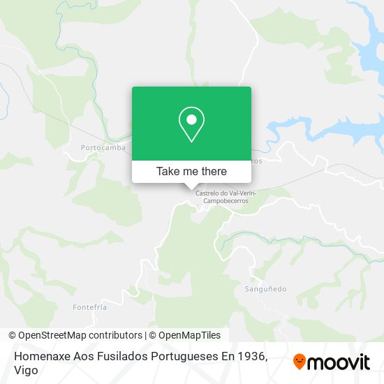 Homenaxe Aos Fusilados Portugueses En 1936 map