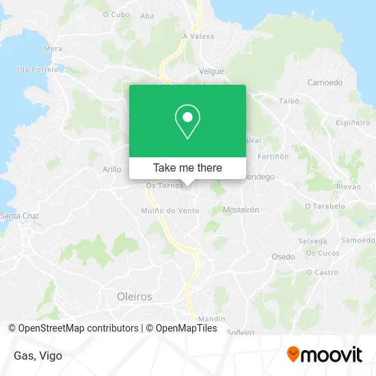 Gas map
