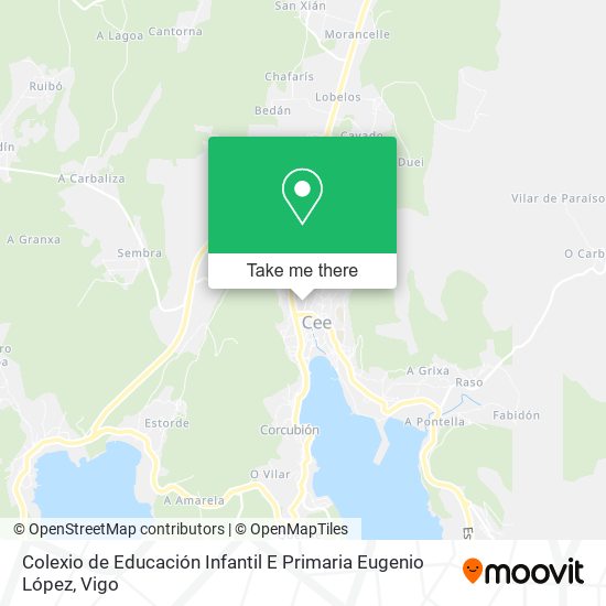 Colexio de Educación Infantil E Primaria Eugenio López map