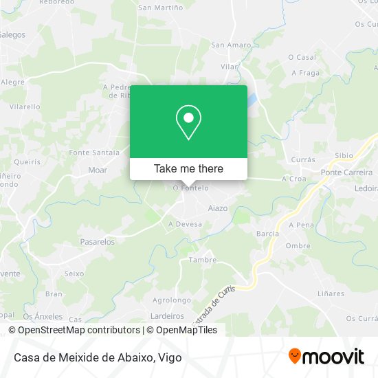 Casa de Meixide de Abaixo map