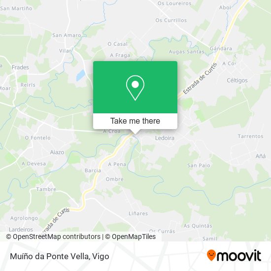 Muíño da Ponte Vella map