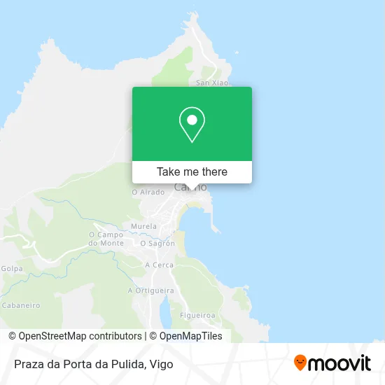 Praza da Porta da Pulida map