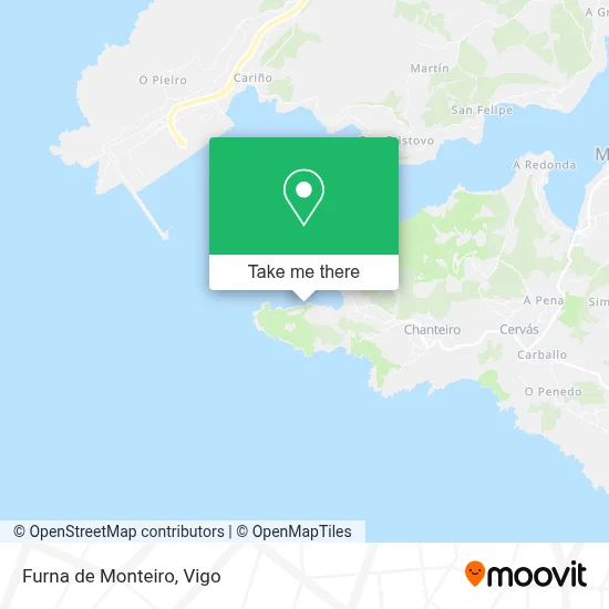 Furna de Monteiro map