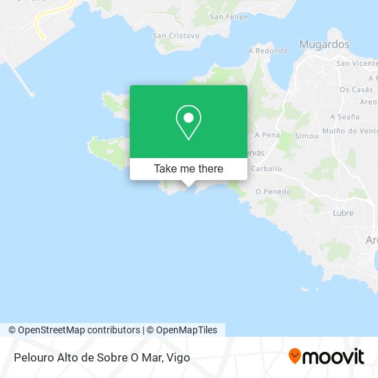 Pelouro Alto de Sobre O Mar map